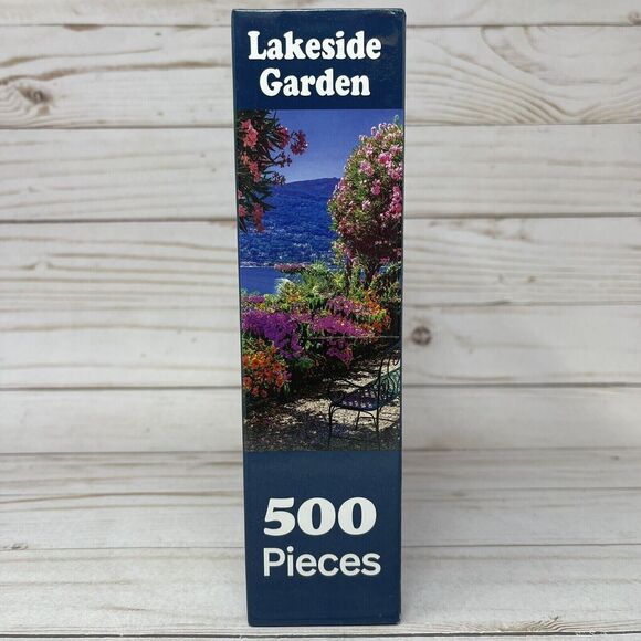 Lakeside Garden 500 Piece Puzzle Works 18X14 NEW - Picture 5 of 9